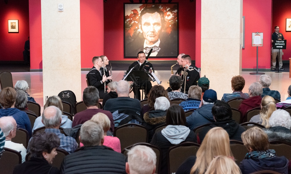 Navy Band Great Lakes Springfield, IL Lincoln Tour 2019