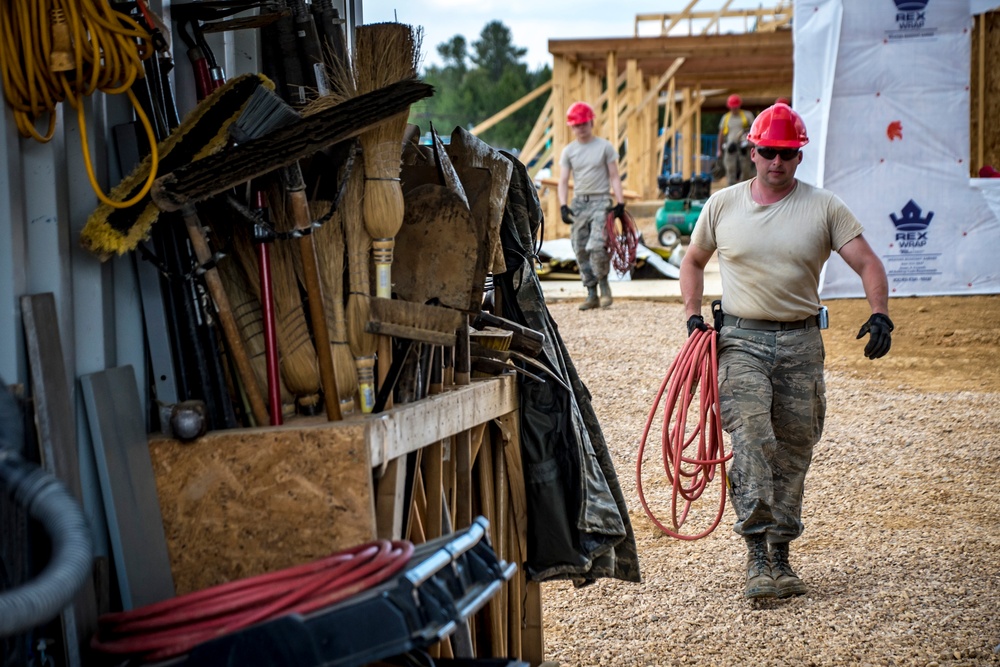 DVIDS - Images - 200th RED HORSE constructs Camp Kamasa for IRT project in  Mississippi [Image 7 of 8]