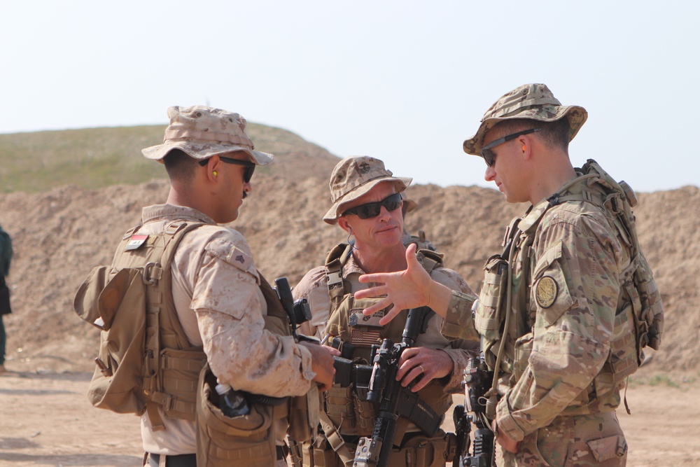 On the Range with Iraqi Special Forces