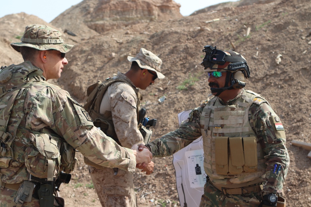 On the Range with Iraqi Special Forces