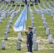 Military Funeral Honor with Funeral Escort for Medal of Honor Recipient U.S. Air Force Col. Joe Jackson in Section 34