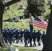 Military Funeral Honor with Funeral Escort for Medal of Honor Recipient U.S. Air Force Col. Joe Jackson in Section 34