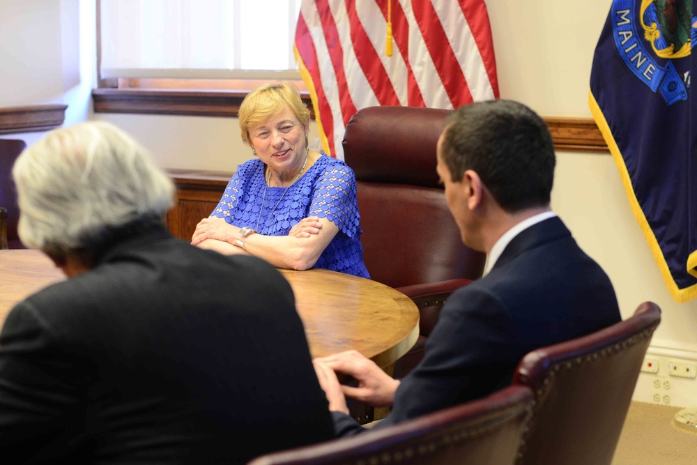 Montenegro Minister of Defense Visits Maine