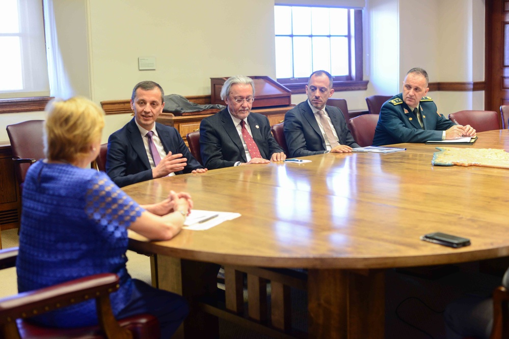 Montenegro Minister of Defense Visits Maine