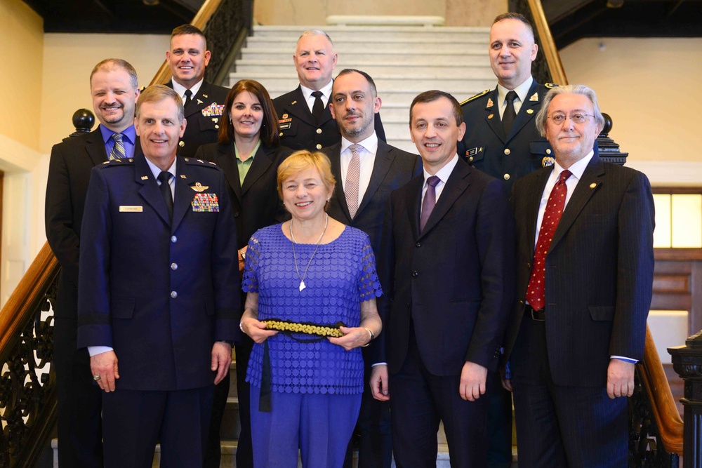 Montenegro Minister of Defense Visits Maine
