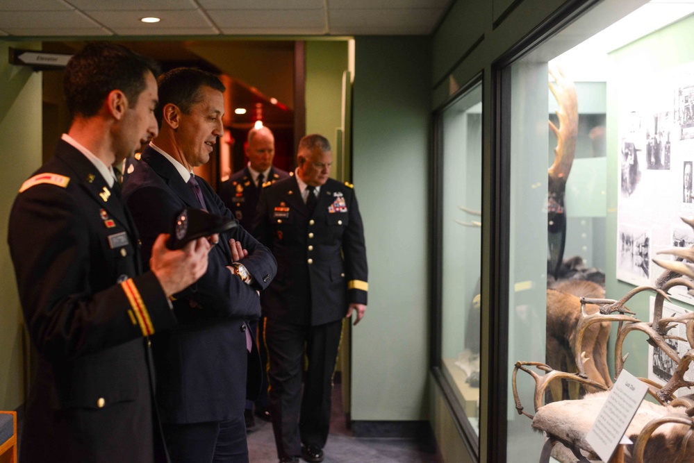 Montenegro Minister of Defense Visits Maine