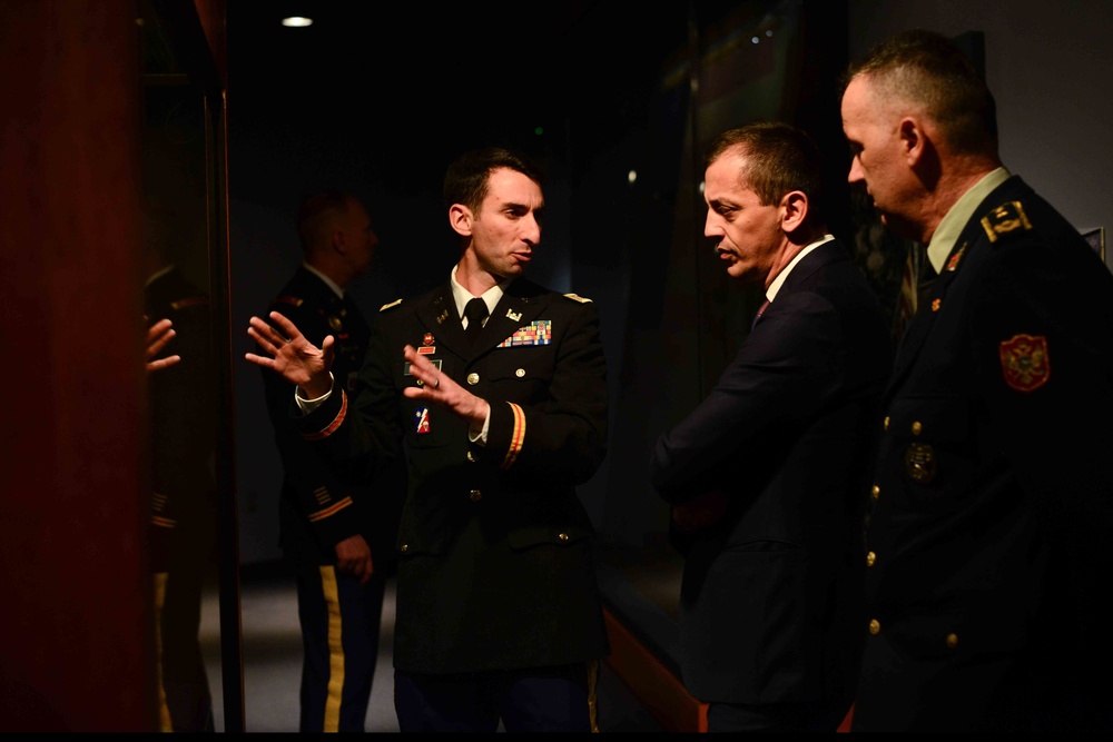 Montenegro Minister of Defense Visits Maine