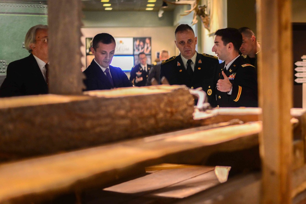 Montenegro Minister of Defense Visits Maine