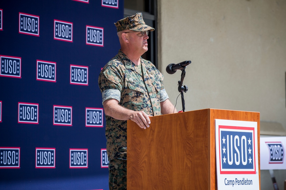 USO grand opening on Marine Corps Base Camp Pendleton