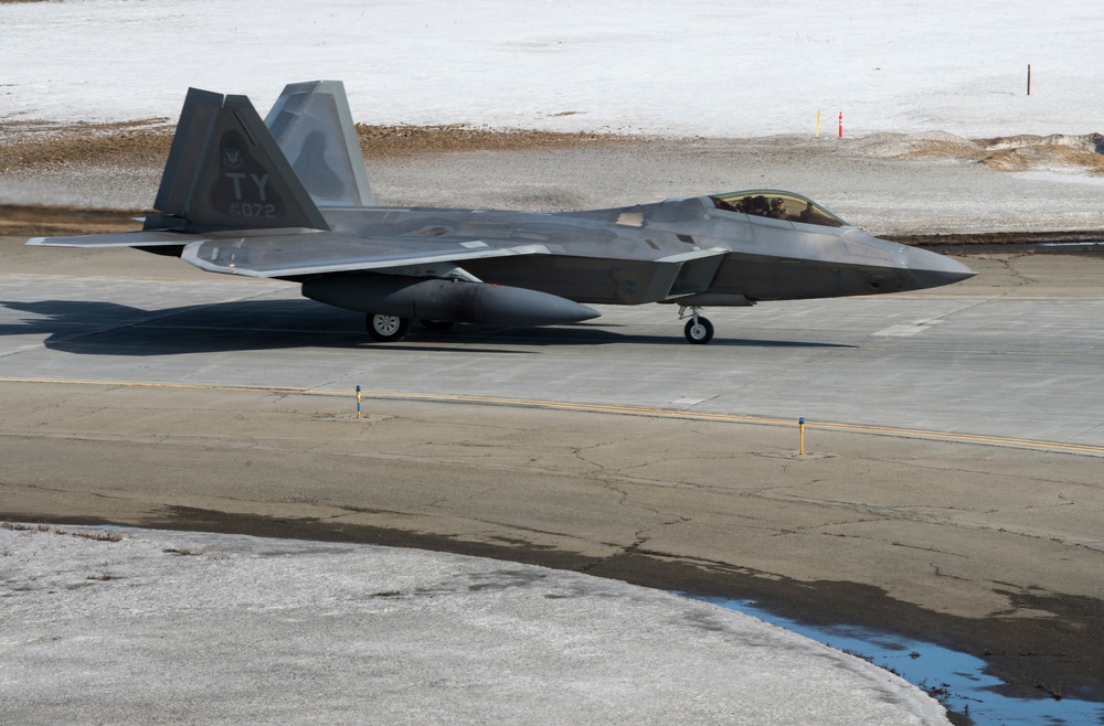 JBER F-22s demonstrate combat capabilities