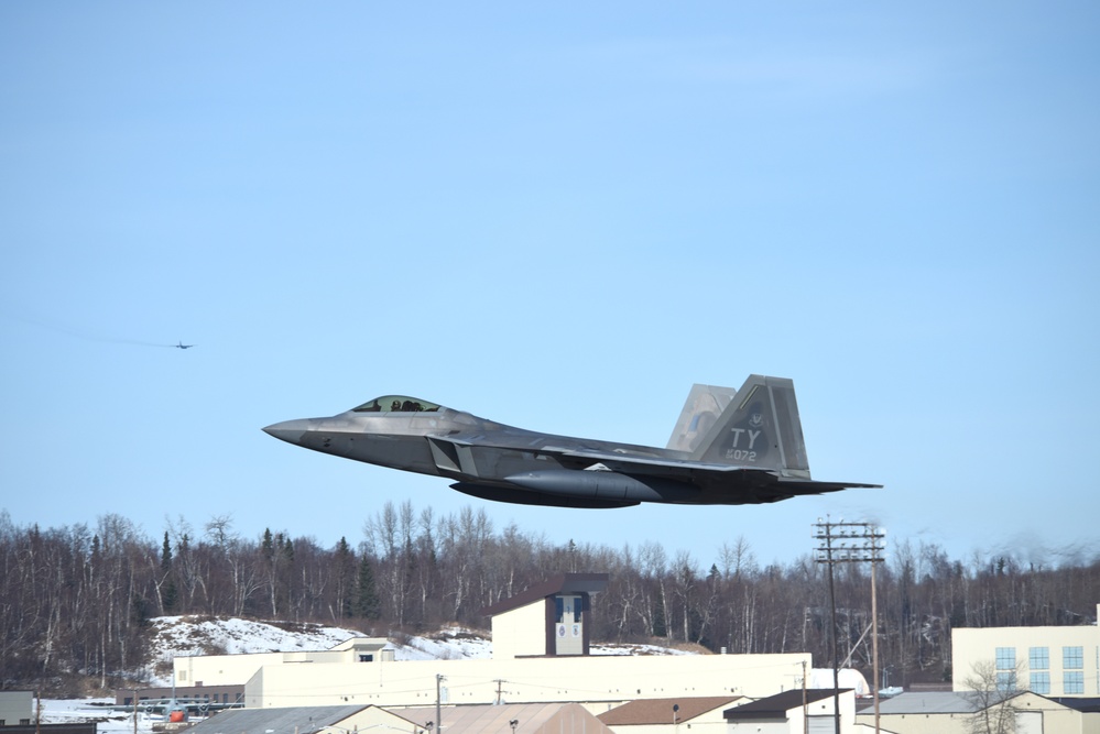 JBER F-22s demonstrate combat capabilities