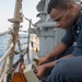 Repairing Aboard USS Curtis Wilbur