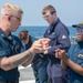 Pistol Qualification Aboard USS Curtis Wilbur