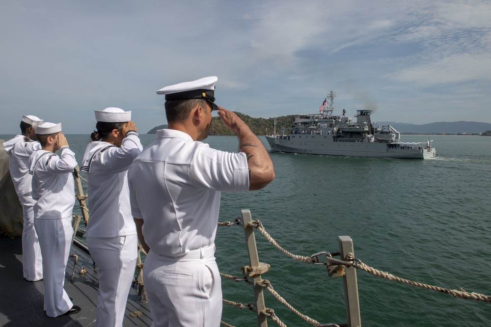 USS Preble LIMA Exhibition Fleet Review