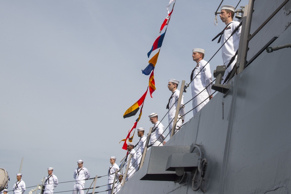 USS Preble LIMA Exhibition Fleet Review