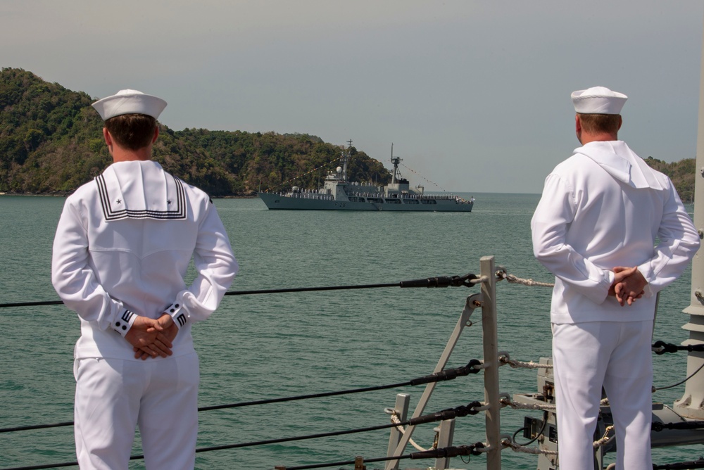 USS Preble LIMA Exhibition Fleet Review