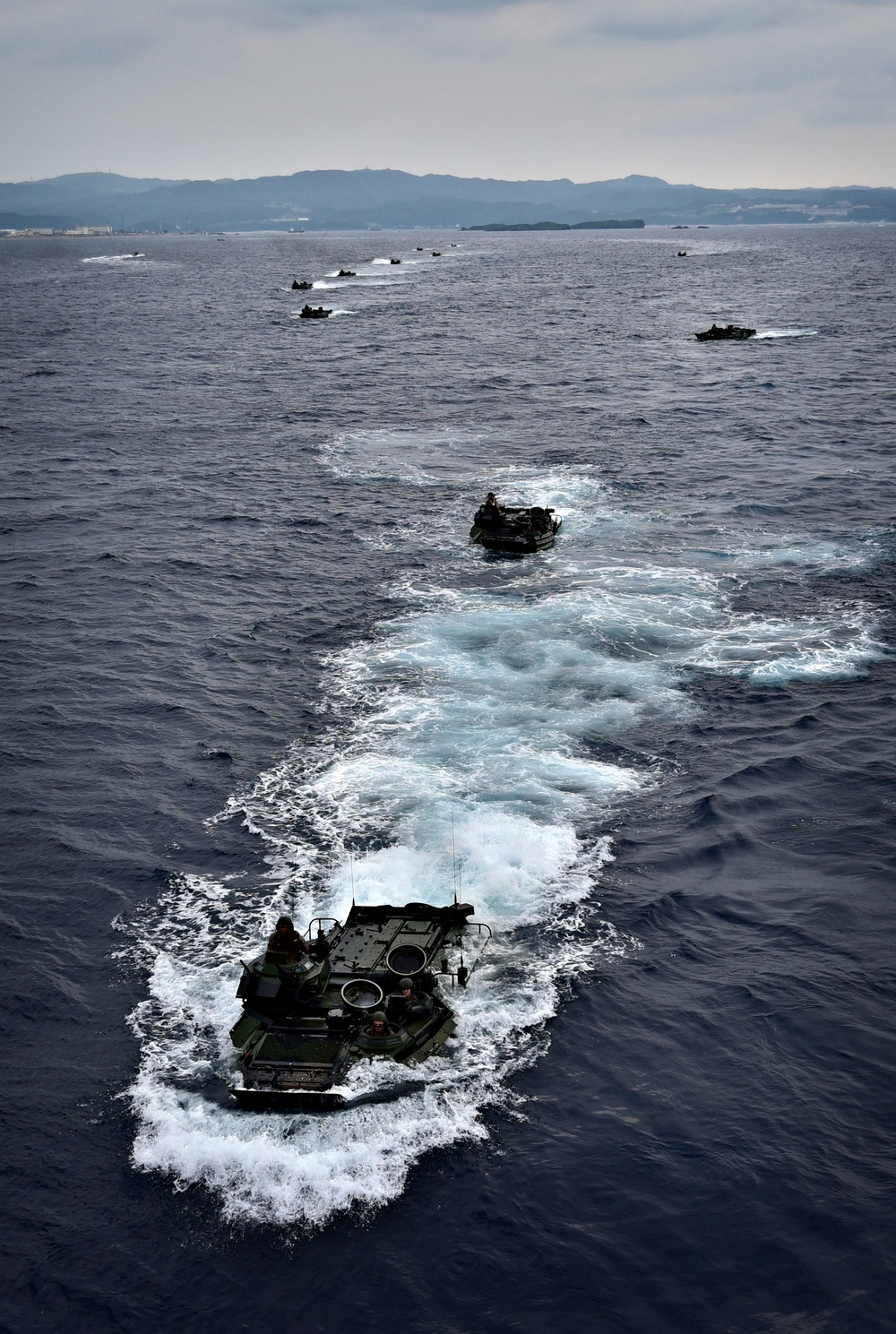 USS WASP (LHD 1) OPERATIONS AT SEA