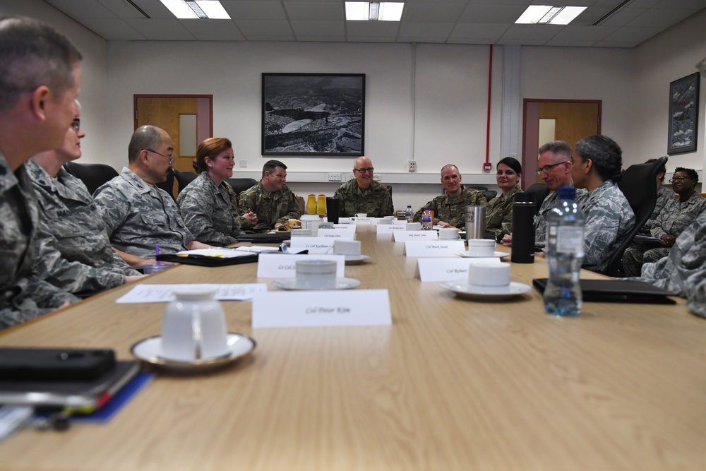 48th MDG discuss readiness with Chief of the Air Force Nurse Corps