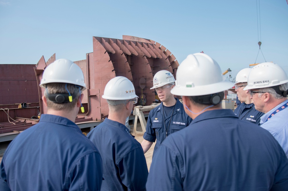 First Offshore Patrol Cutter Construction