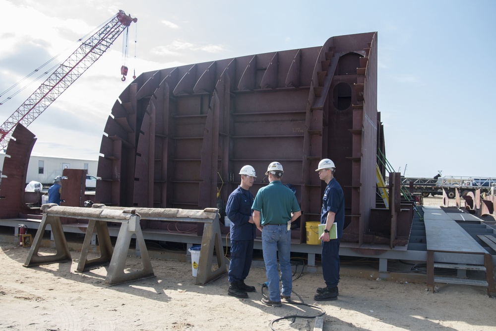 First Offshore Patrol Cutter Construction