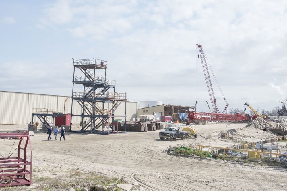 Coast Guard Vice Commandant visits Eastern Shipbuilding Group