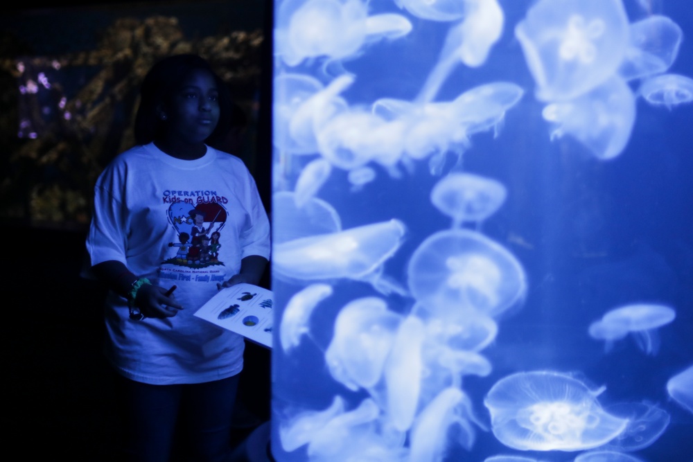 Sleeping With The Fishes Gives Guard Children a Chance to Bond.