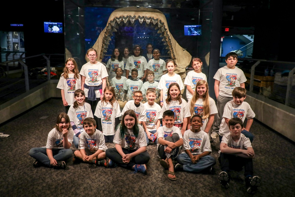 Sleeping With The Fishes Gives Guard Children a Chance to Bond.