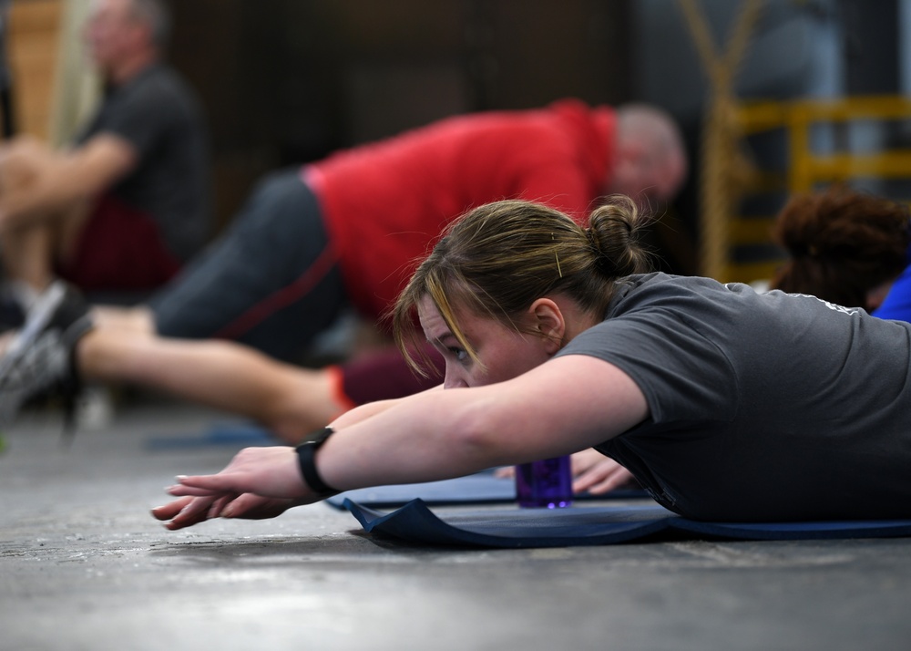 Airmen attend SHRED class, promote physical fitness