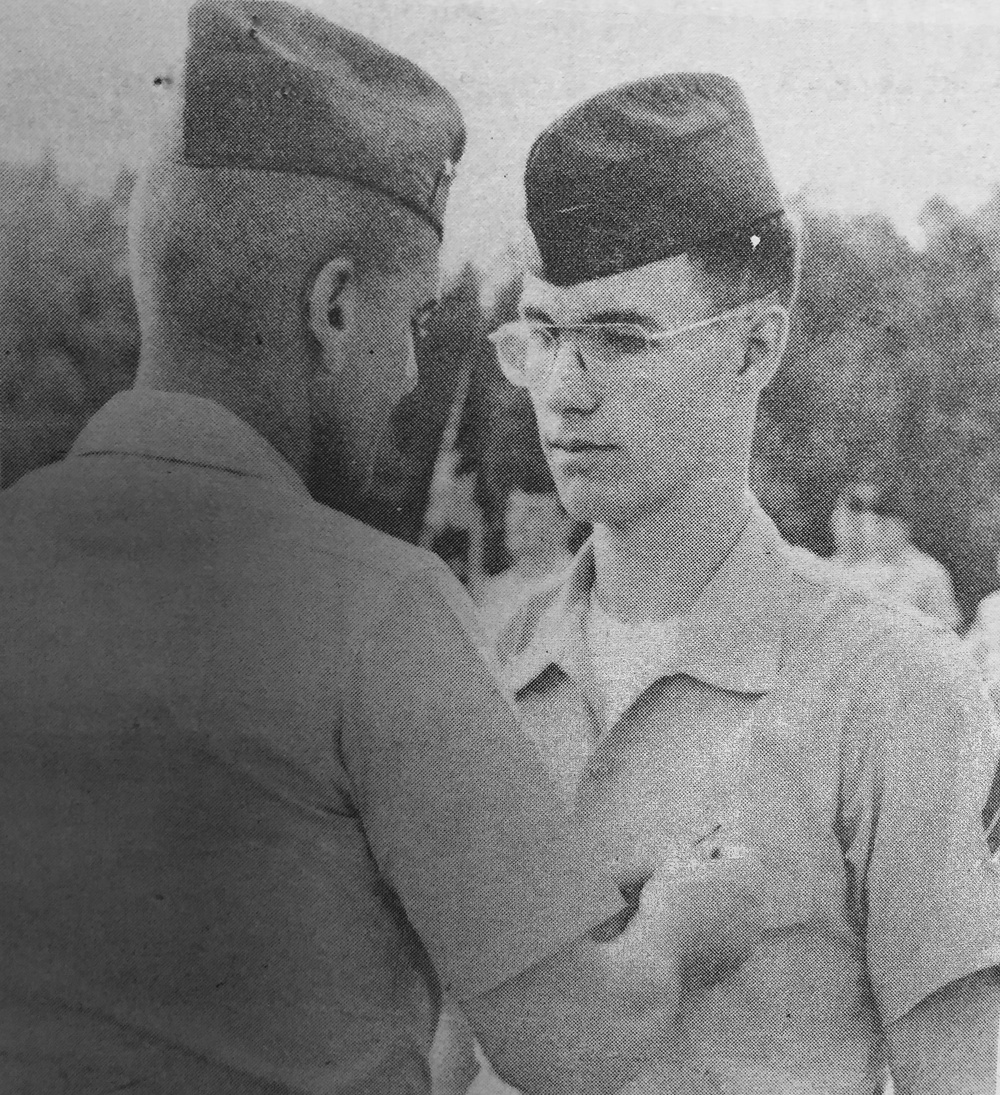 Two Radio Battalion Marines received Navy Commendation Medal