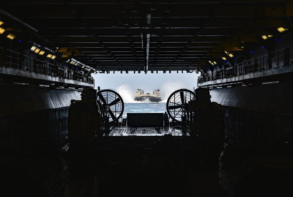 USS WASP (LHD 1) OPERATIONS AT SEA