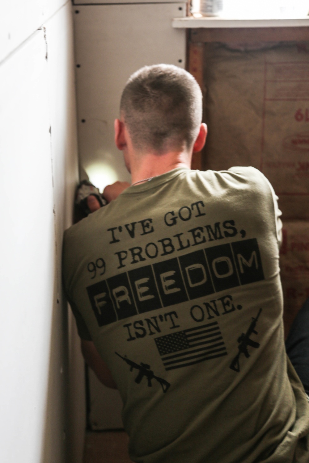 Marines, Volunteers join hands in hurricane recovery