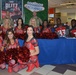 Tampa Bay Buccaneer Cheerleaders and football players visit Caserma Ederle, Vicenza