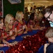 Tampa Bay Buccaneer Cheerleaders and football players visit Caserma Ederle, Vicenza