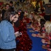 Tampa Bay Buccaneer Cheerleaders and football players visit Caserma Ederle, Vicenza