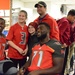 Tampa Bay Buccaneer Cheerleaders and football players visit Caserma Ederle, Vicenza