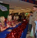 Tampa Bay Buccaneer Cheerleaders and football players visit Caserma Ederle, Vicenza