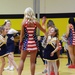 Tampa Bay Buccaneer Cheerleaders and football players visit Caserma Ederle, Vicenza