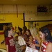 Tampa Bay Buccaneer Cheerleaders and football players visit Caserma Ederle, Vicenza