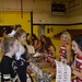 Tampa Bay Buccaneer Cheerleaders and football players visit Caserma Ederle, Vicenza