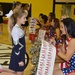 Tampa Bay Buccaneer Cheerleaders and football players visit Caserma Ederle, Vicenza