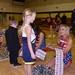 Tampa Bay Buccaneer Cheerleaders and football players visit Caserma Ederle, Vicenza