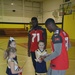 Tampa Bay Buccaneer Cheerleaders and football players visit Caserma Ederle, Vicenza