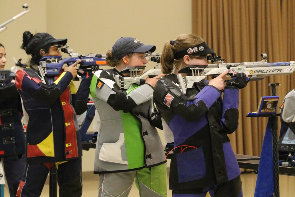 JROTC cadets compete in All-Service National Air Rifle competition