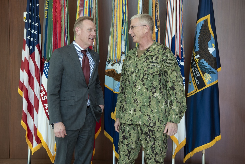 Acting Secretary of Defense Meets With U.S. Southern Command Commander