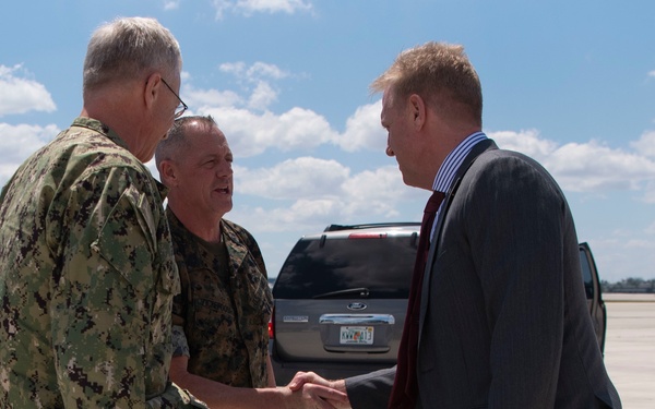 Acting Secretary of Defense Arrives in Miami