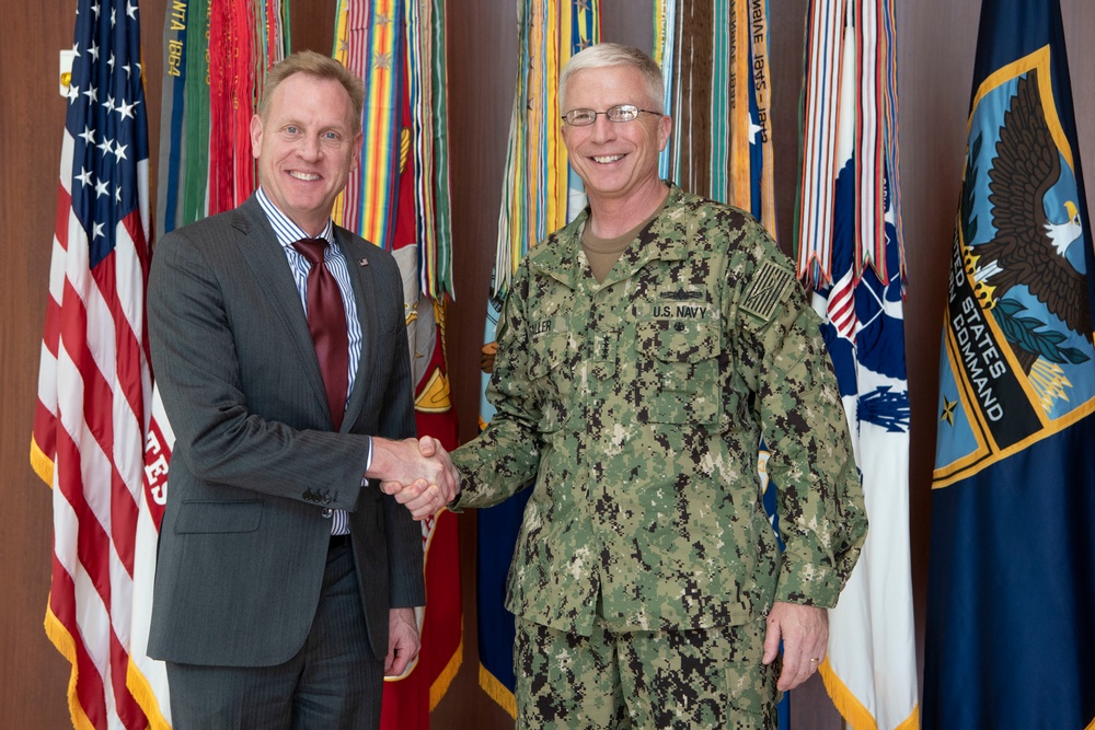 Acting Secretary of Defense Meets With U.S. Southern Command Commander