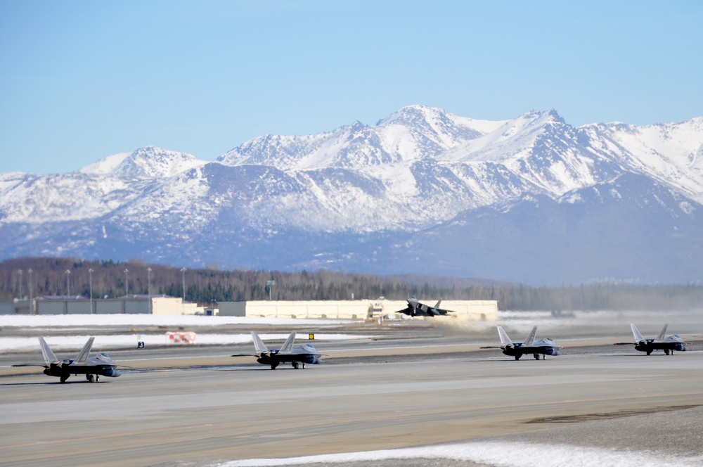 JBER F-22s demonstrate combat capability