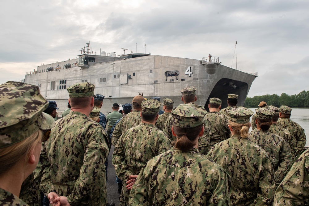 USNS Fall River Arrives in Malaysia for Pacific Partnership 2019