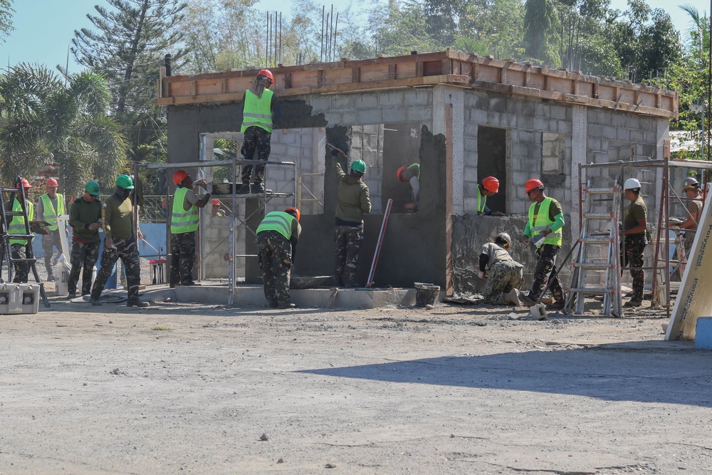 Balikatan 2019: AFP, U.S. Navy construct new medical facility