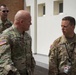Maj. Gen. Roger Cloutier tours the Joint Task Force